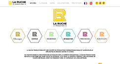 Desktop Screenshot of larucheproductions.com